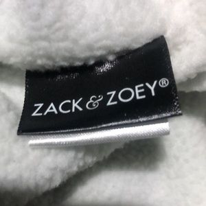 Black Zack and Zoey fleece‎ lined hoodie